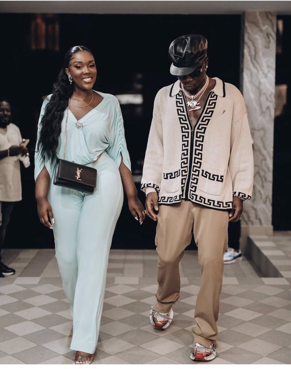 Strive_Marco's tweet photo. Husband and wife.
@dr. Louisa
@stonebwoy.
#5dimention.
#Uk rocking.
A very beautiful marriage and family ๐๐ https://t.co/oAUvt7vRpa