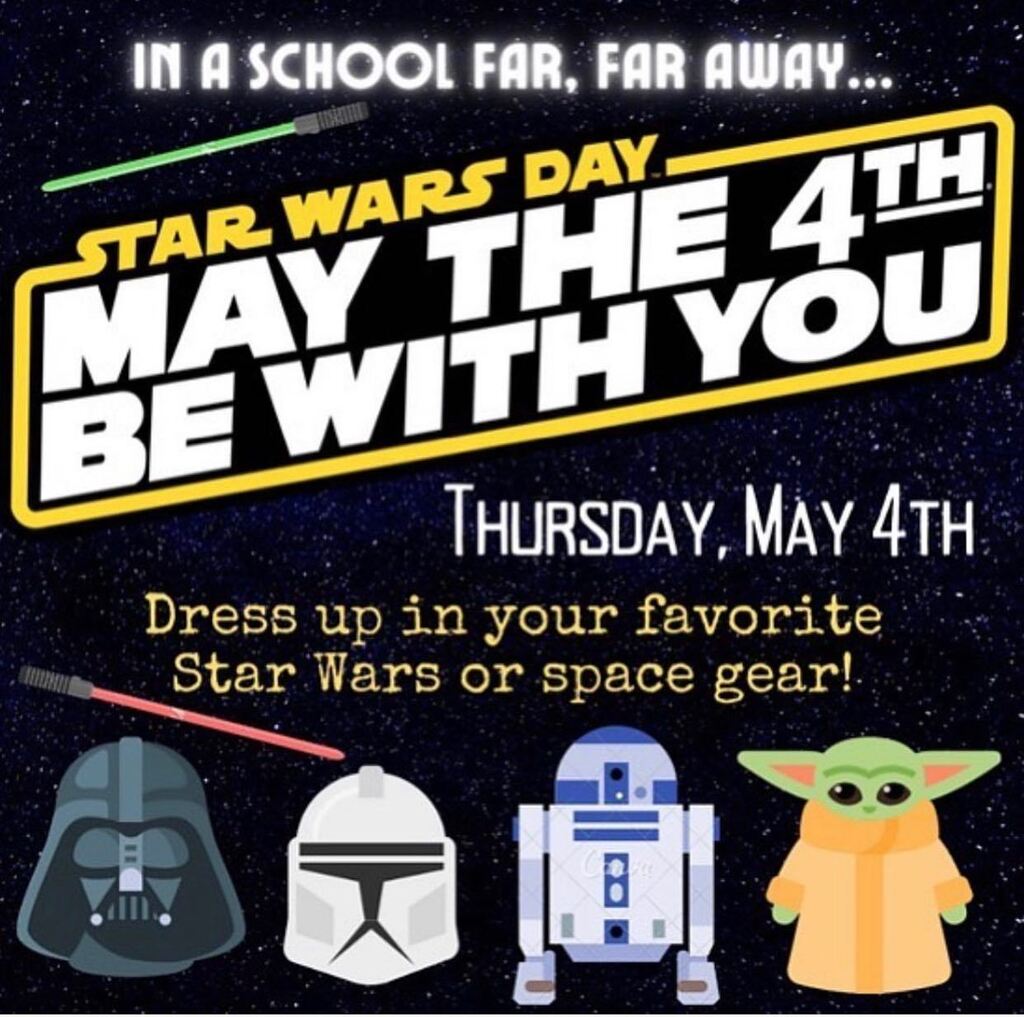 Who’s ready for Star Wars Day tomorrow? #maythe4thbewithyou #starwars #spiritwear #wearenelson instagr.am/p/CrzivlhLBBA/