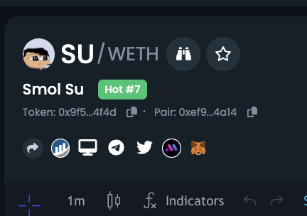 realdogen's tweet photo. $SU trending organic.. don't fade the movement https://t.co/XKSd5EZ6Wx