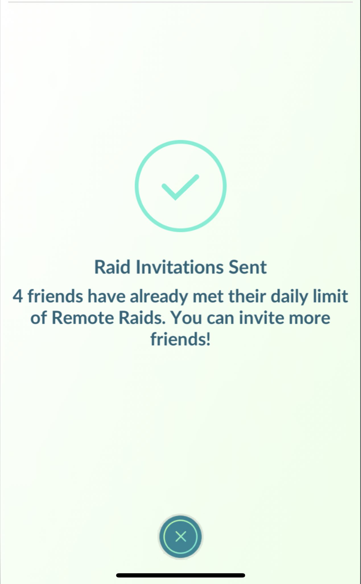 Pokemon Go - Remote Raid invites