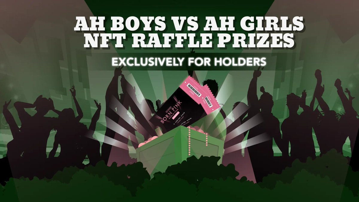 #AhBoysVSAhGirls NFT holders have been living the high life lately! 🎁💥 

From concert tickets to yacht party passes, a 5-star hotel stay with Jack Neo, BP tickets, and an omakase dinner, we've given away some incredible perks in a short span of time. 

Become a holder today!