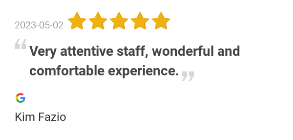 golla_center's tweet photo. New 5.0-star Review: "Very attentive staff, wonderful and comfortable experience." https://t.co/jCaJdoVGnO