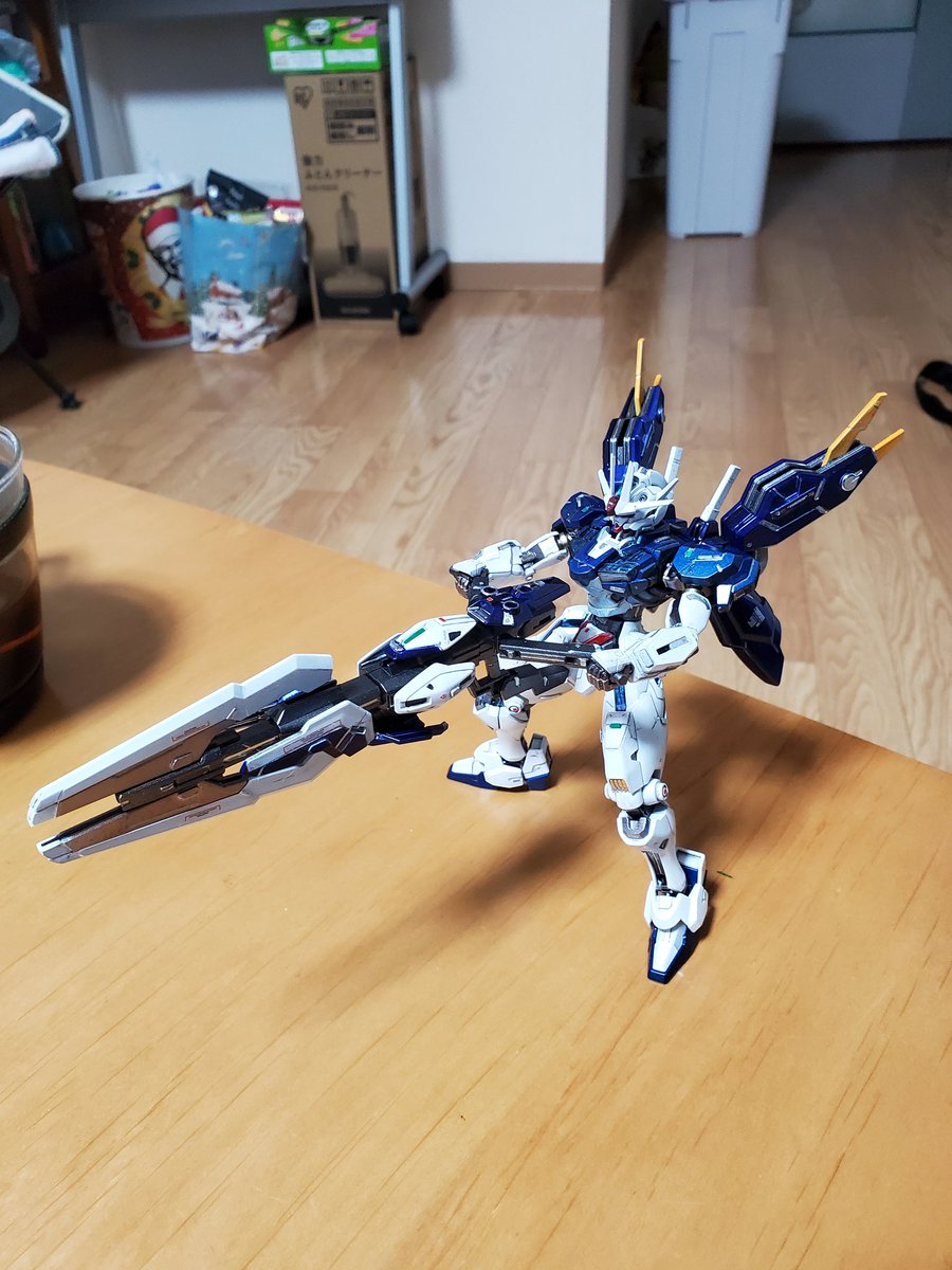 kazukazu2356's tweet photo. #FTBC2023 
#水星の魔女
#ガンプラ
エアリアル改修型、私がミヨリネさんと、地球寮のみんなを守るよ❗お願いみんな協力して。 https://t.co/NXb2BSWFWC
