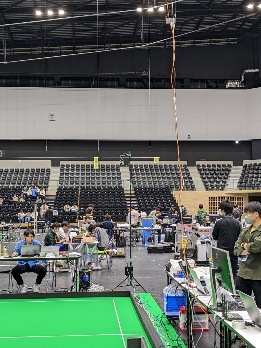 gyokuron0501's tweet image. RoboCup Japan Open2023 サッカー小型車輪リーグの公式配信を当チームで担当することになりました！
全6カメラで配信していきます！
リンク等は公式からアナウンスがあると思うので、ぜひご覧ください！