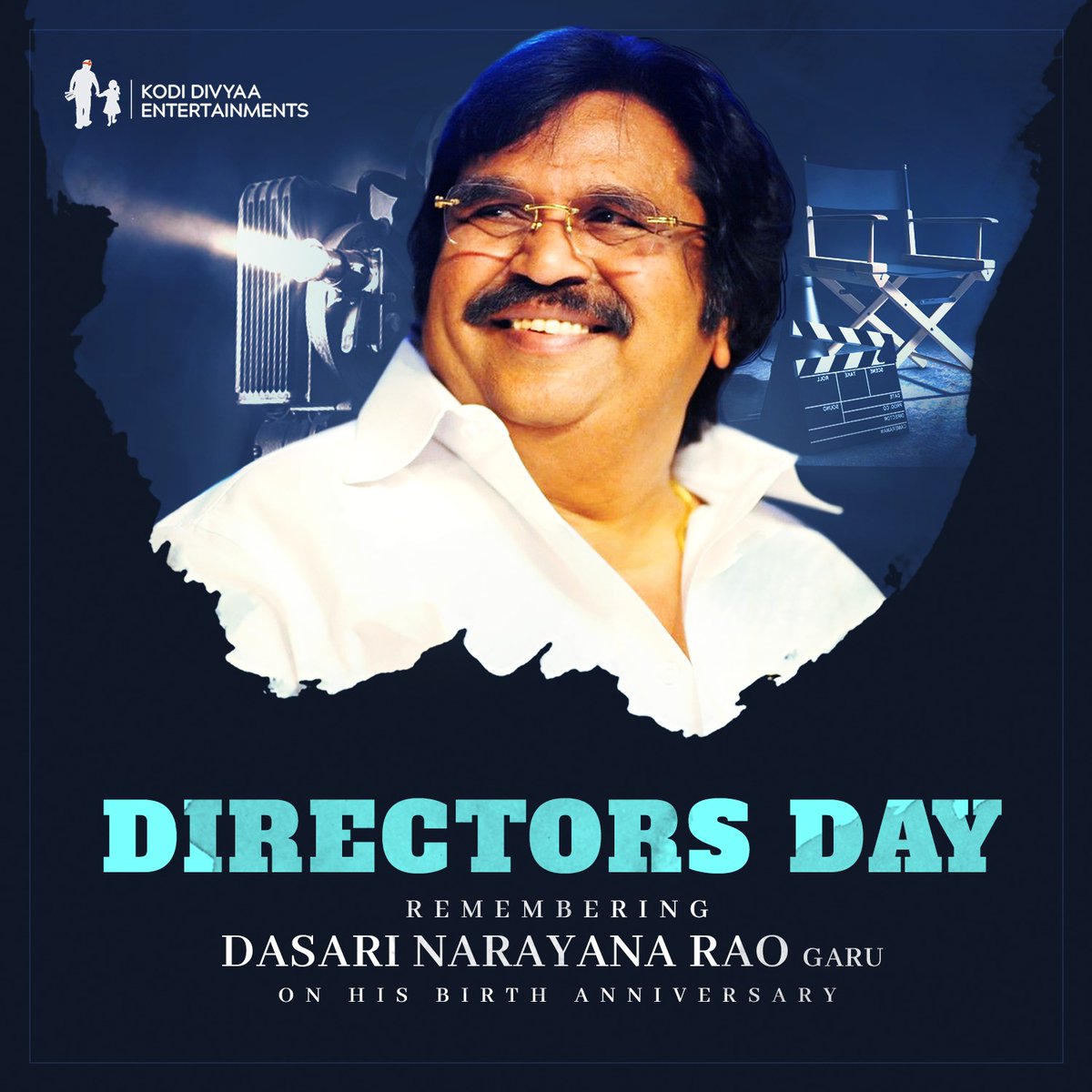 Remembering the legendary Director #DasariNarayanaRao garu on his birth anniversary! Your contribution to Indian cinema is immeasurable and your legacy lives on.💐🙏

#DirectorsDay 🎬