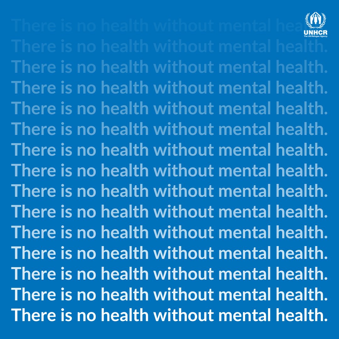 💌 Our message for this #MentalHealthAwarenessMonth:

There is no health without #MentalHealth.