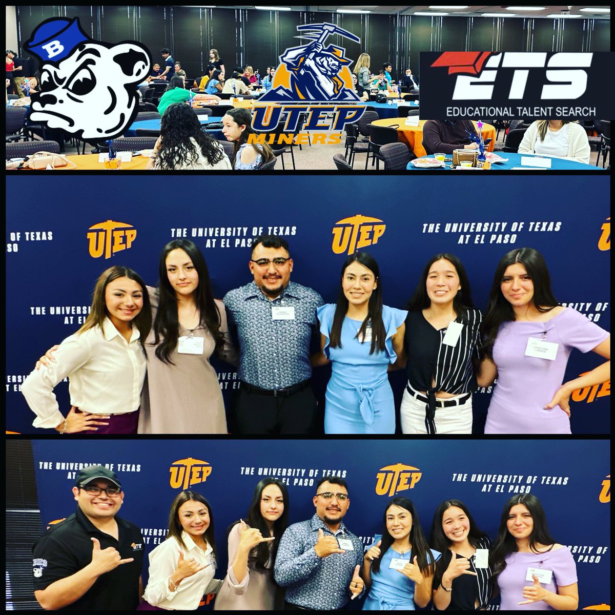 JesseHHdz's tweet photo. Congratulations to our Thirteen Bowie HS Seniors recipients of UTEP Academic Scholars Program being Celebrated at UTEP along with their parents.  🐻🎓⛏️@ETS_UTEP @celestecjacquez @rgandarilla99 #UTEP https://t.co/mTMXDXiK07