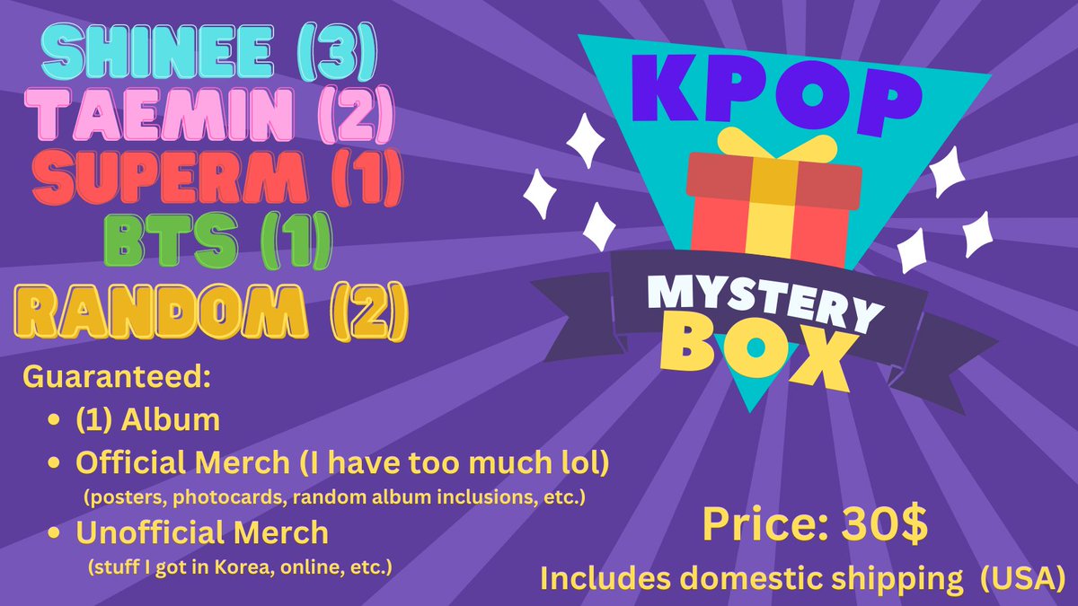 SoMaybeImBiased's tweet photo. SPRING CLEANING! Help me rehome some SHINee, Taemin, and other merch!
DM with questions!
#SHINeeWTS #SHINee #Taemin #SuperM #BTS 

*Random boxes are random boy groups not listed https://t.co/24MkeoFSkO