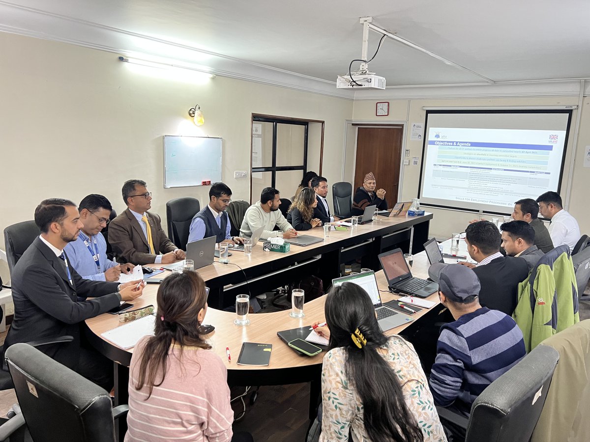 SEEP_Programme's tweet image. HAPPENING NOW: Day 2 of SEP Partners' Review with eSewa, Global IME Bank, Label STEP, Laxmi Bank, SAF & SKBBL. Exciting to see partners coming together for the Partners' Review Meeting, discussing progress towards meeting targets & finding solutions to implementation challenges