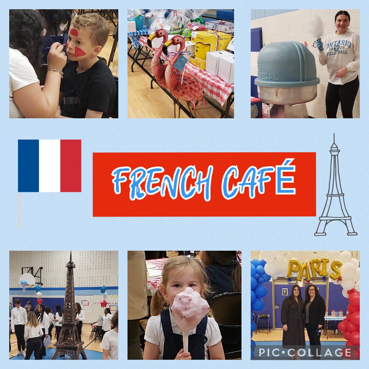 Thank you to our French teachers for organizing an amazing French Café. Thank you to all those from our community who have come to visit and support this event.
<a href="/HWCDSB/">HWCDSB</a> <a href="/MorrisHucal/">Morris Hucal</a>