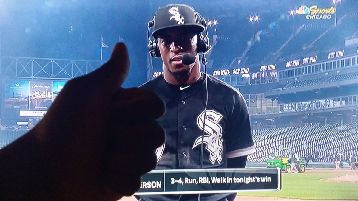sidkid80's tweet photo. BASEBALL. NEEDS. TIM. ANDERSON....MIC DROP 🎤! 👍 #MINvsCHW #MLB #WhiteSox #TA7 #SOXWIN #SouthSideOrDie #SoxSide #SoxPride #MLBTwitter https://t.co/Mlsbf5OMWH