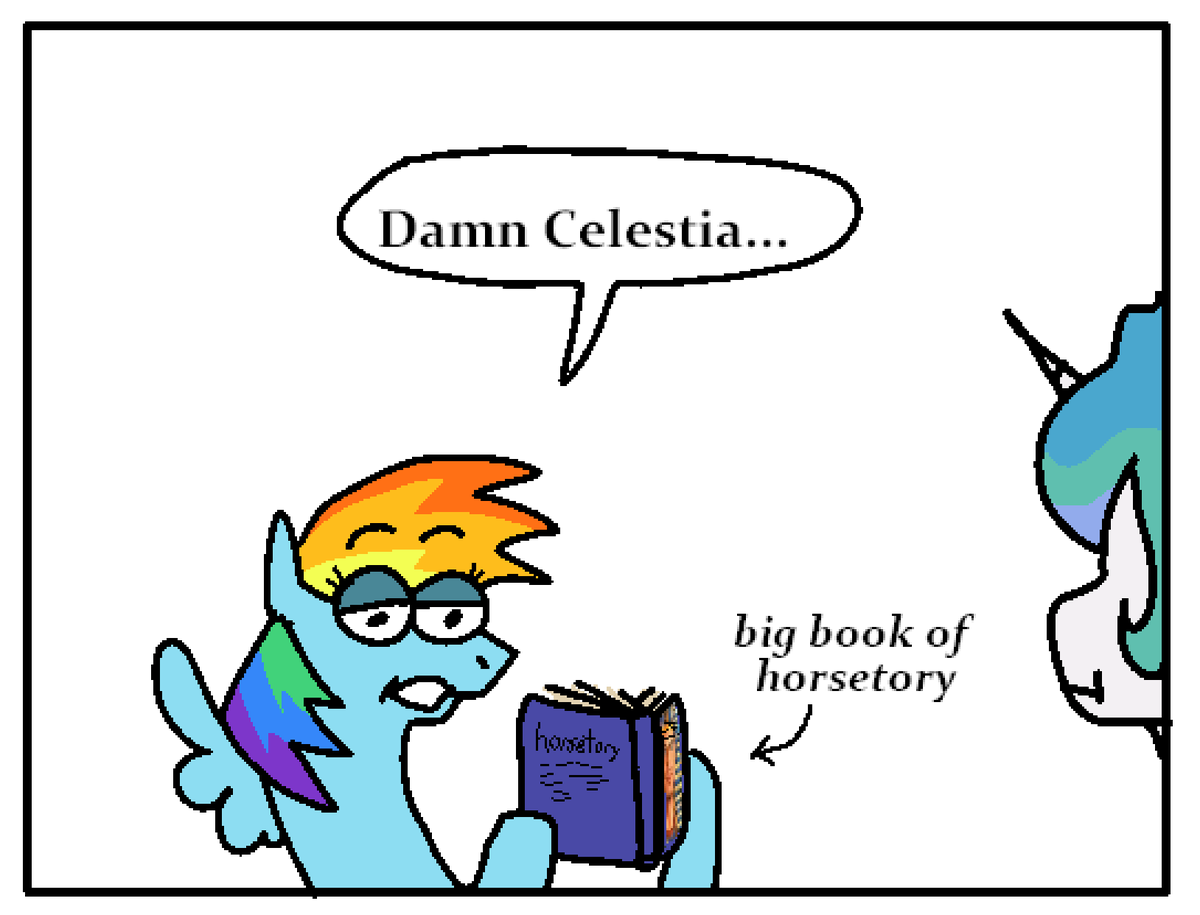 punkittdev's tweet photo. rainbow dash questions authority #mlp https://t.co/21IO9c3QUa