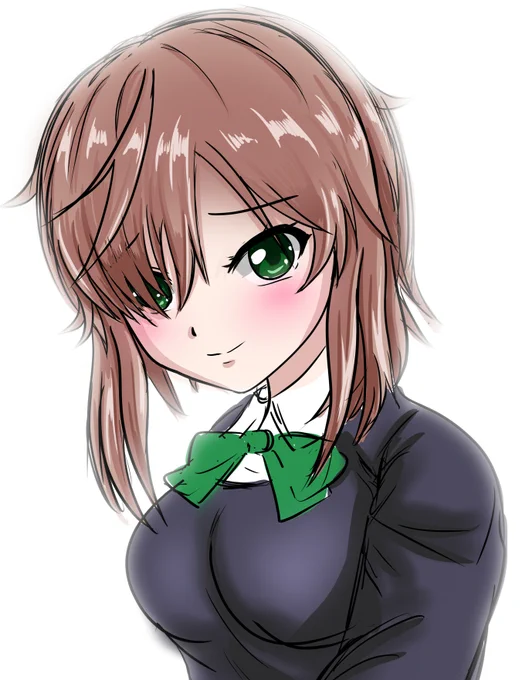 #なめこイラスト #デタリキZ  #ハニブレ #尾野ゆきな きょうの ラクガキ