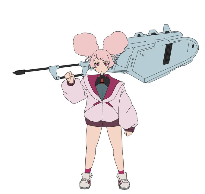 「1girl huge weapon」 illustration images(Latest)