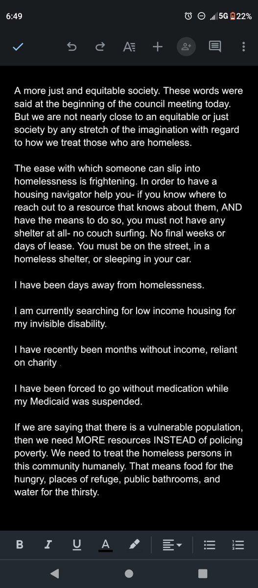 VBT_Official's tweet photo. There was a strong opposition to no sit, no lie policies in the voices of the community, and I added my voice as well. I hope it's enough.

This was my $.02 https://t.co/9hkM8KYpjb