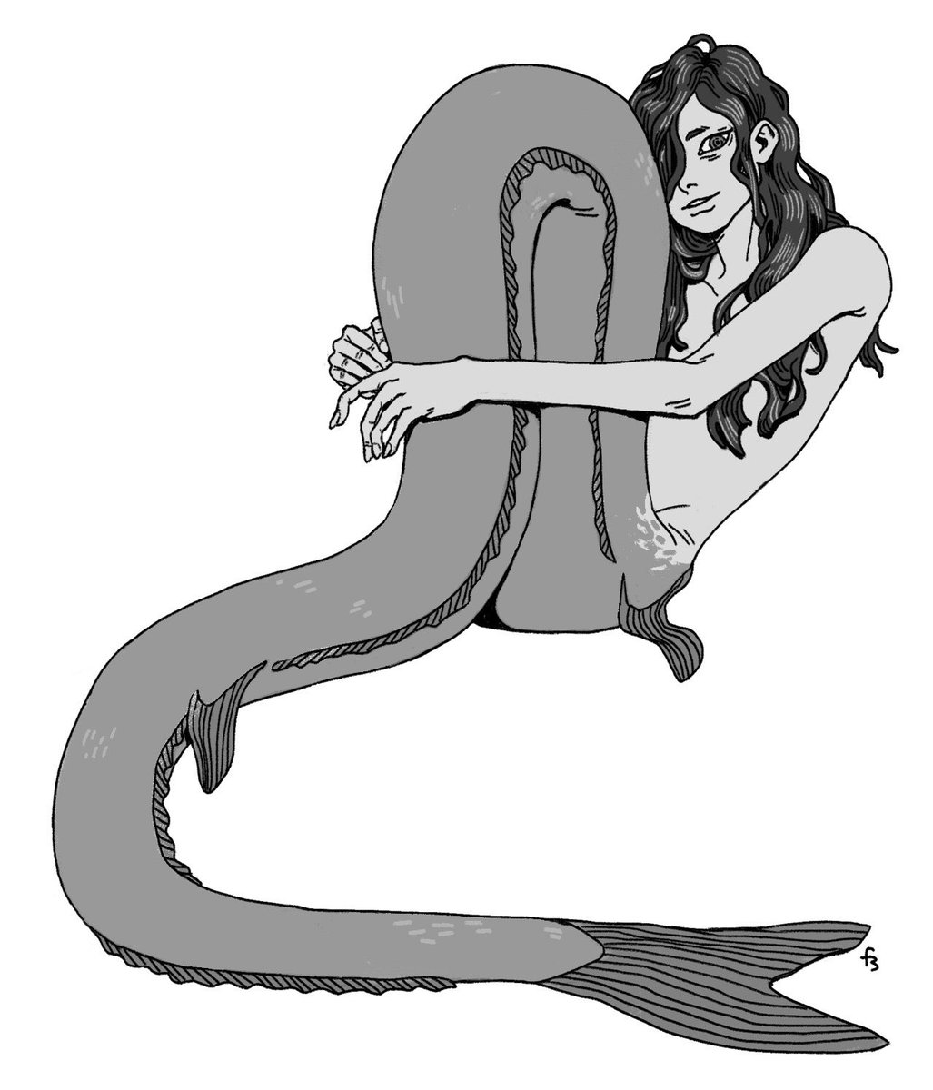 「it's mermay! here are some mermaids i've」|fernのイラスト