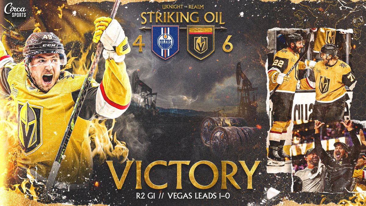 GAME 1 IS OURS!!!!!!! 🙌

#VegasBorn | #UKnightTheRealm