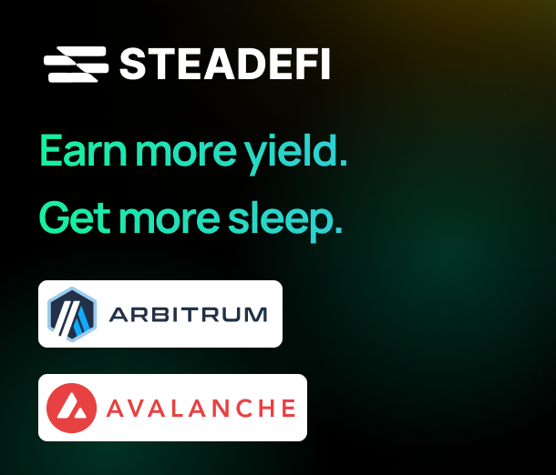 The Steadefi Farms are live!

Now commencing our lending liquidity bootstrapping phase 🥾

Earn #realyield + some extra $esSteady BEFORE token launch.

All the details here 👇
blog.steadefi.com/steadefi-liqui…

#Arbitrum &amp; #Avalanche