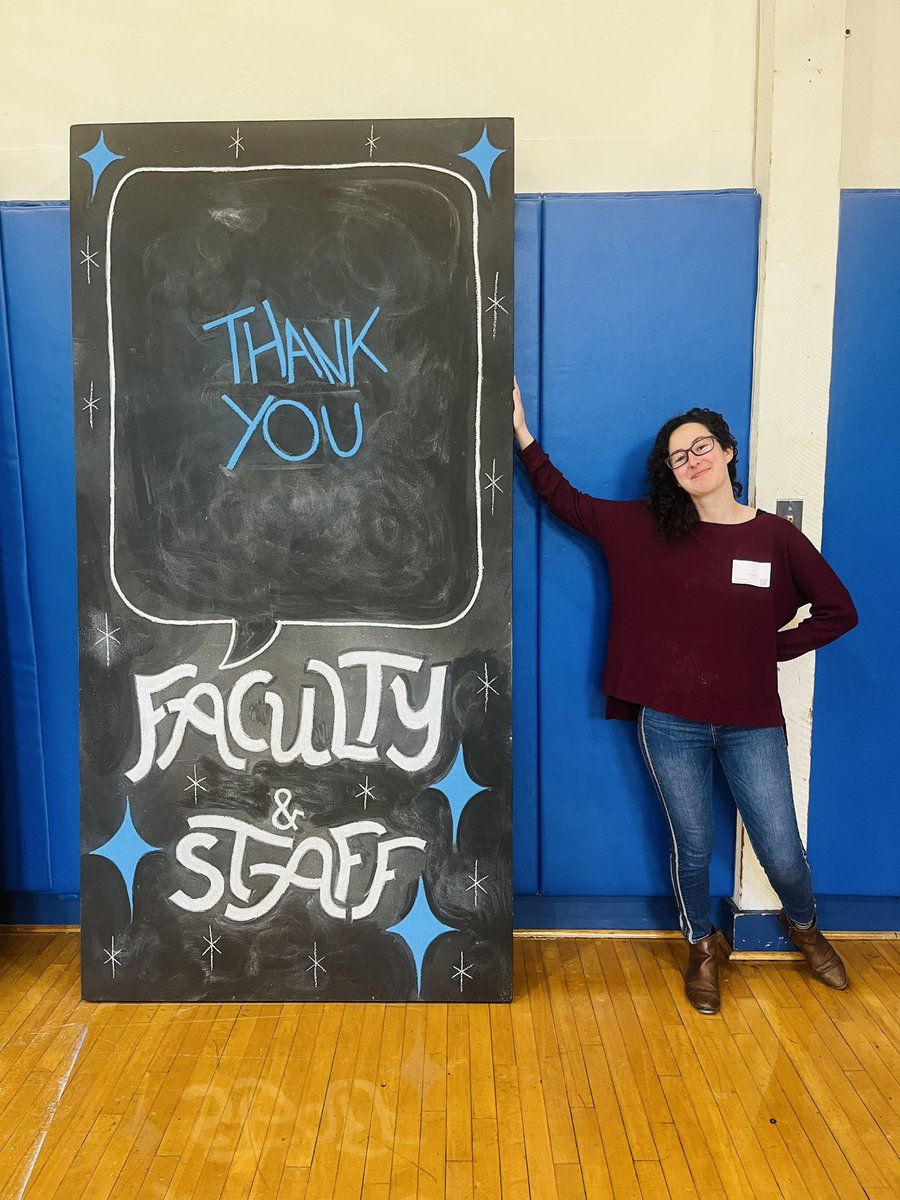 Working on my first large scale chalkboard project this week! #chalkboard