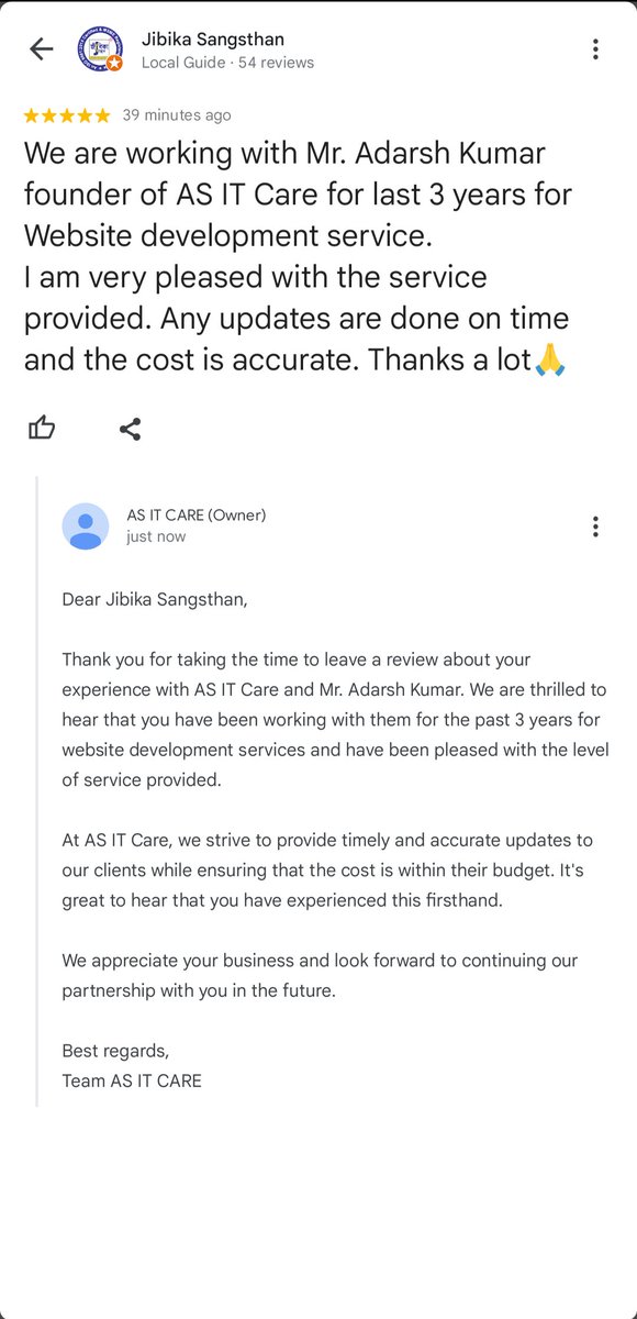 AS IT CARE tweet media