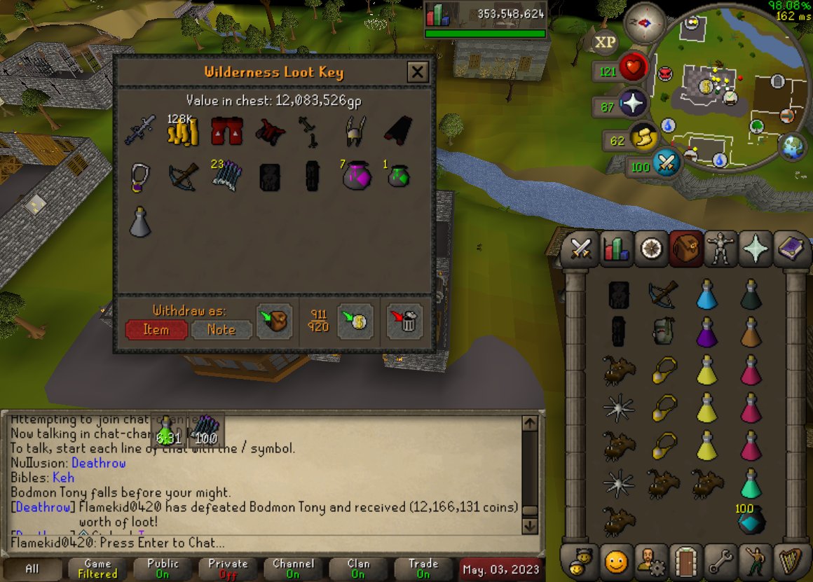 DeathrowRS's tweet photo. ENDED FIVE BITE-SIZE CLANS IN ONE OPEN CHAT BEFORE TAKING B2B +1's AND KORASI #7! #OSRS #KINGSOFEST
FULL TOPIC: https://t.co/qcJzUidYqG https://t.co/Dps6Uw78vL