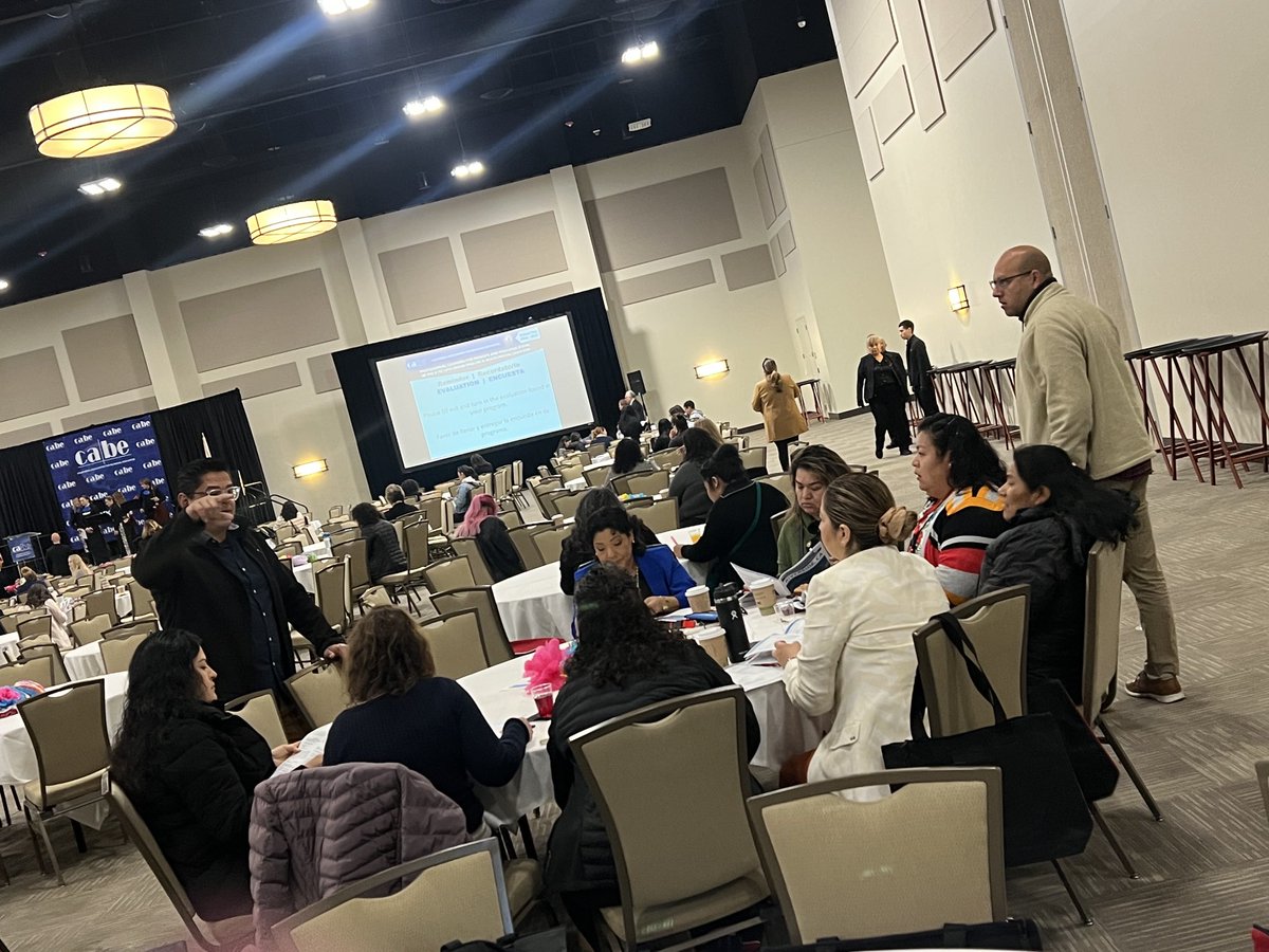 A great day with SMBSD parents and staff at the CABE regional conference in Riverside! ⁦⁦@SMBSDSupt⁩ @CABEBEBILINGUAL⁩ #SMBSDfamily