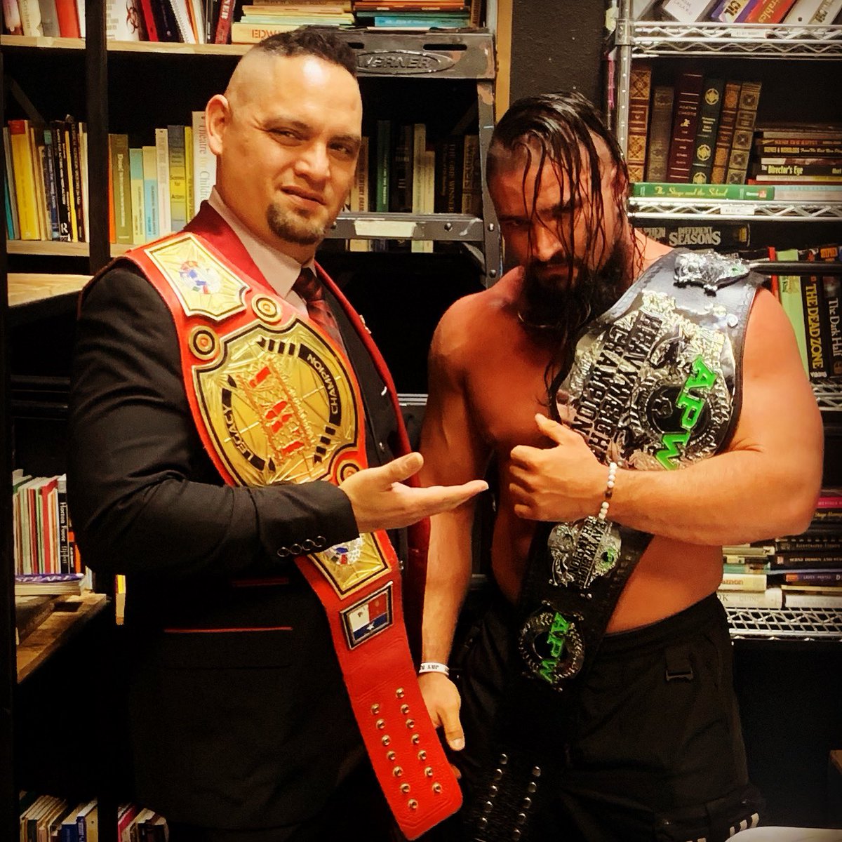 LTDanTheVoice's tweet photo. “If you haven’t heard, there’s a purveyor of punishment that is upon us.” - @ltdanthevoice @jayalexanderpw #TheVoiceHasSpoken🎙️ #TexasTerminator #RenegadeUSA #Champion https://t.co/MadcA7qpm1