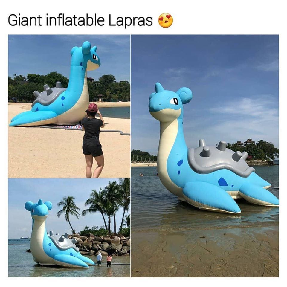 HeyFrikiChannel's tweet photo. Lapras inflable gigante.
Repito, Lapras inflable gigante.
- Ricke
#Pokémon #Lapras #Nintendo #GameFreak https://t.co/YM27FU80LL