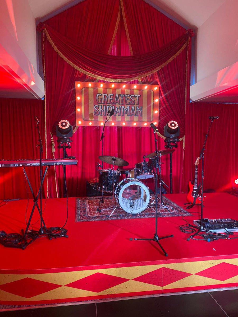 Last night I loved organising a Suprise 70th birthday! 

HM Events is my private party company but I only organise 6 events per year to keep it personal. 

Last night took us to the The Quay Hotel and Spa for a Jazz Dinner and secret Greatest Showman Club.