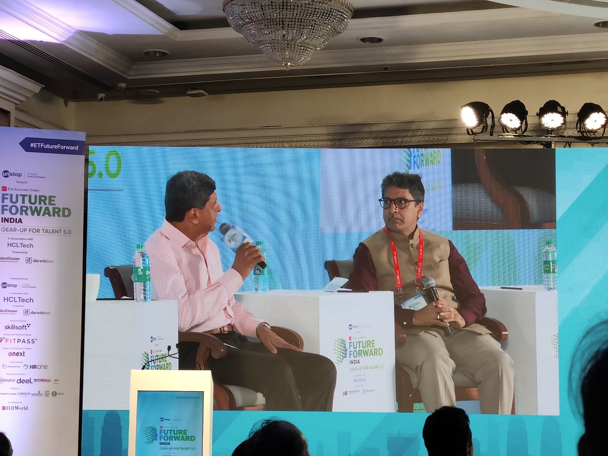 avchilka's tweet photo. @prakashpadukone &amp; @PrabirJha at #ETFutureForward India
What a start of a great day of learning! https://t.co/k6wsbfvFR2