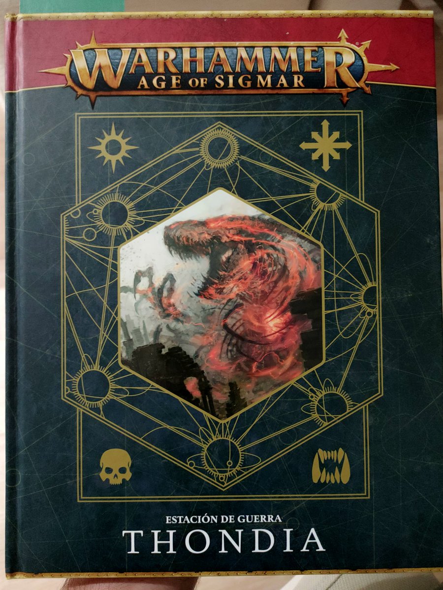 Bhiisrak's tweet photo. Pues con el anuncio de lo que entiendo que es la campaña de fin de edición de AoS (y una vez puesto al día con el trasfondo de 40k), me he puesto a leer el libro de Thondia que lo tenía pendiente y la verdad es que me está flipando y estoy viendo un montón de ideas a futuro... https://t.co/HNwR3EtdWN