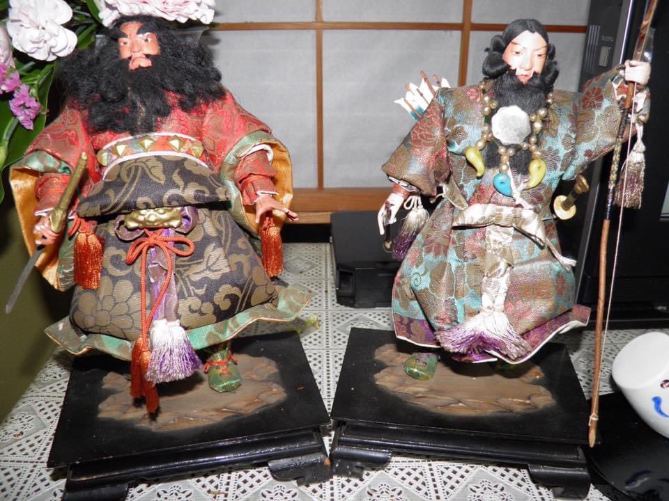 88年（出品時82年）前の5月人形の一つ 神馬 その他