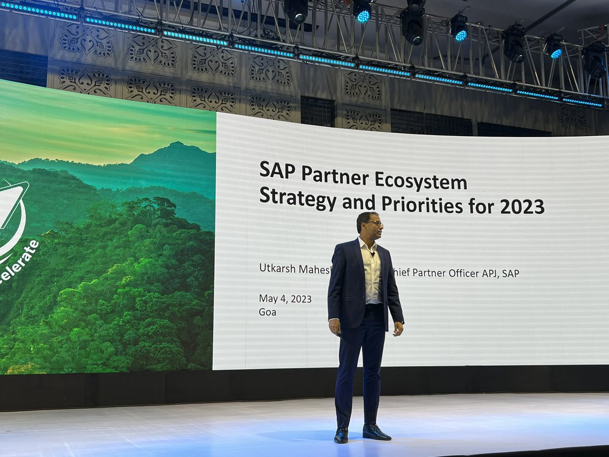 kulmeetbawa's tweet image. Today is the day. So excited to welcome over 200+ partners at the SAP Partner Success Summit 2023 in Goa🏖️ 
What a great start to the day !!! #SAPIndiaPSS @SAP @KarlFahrbach