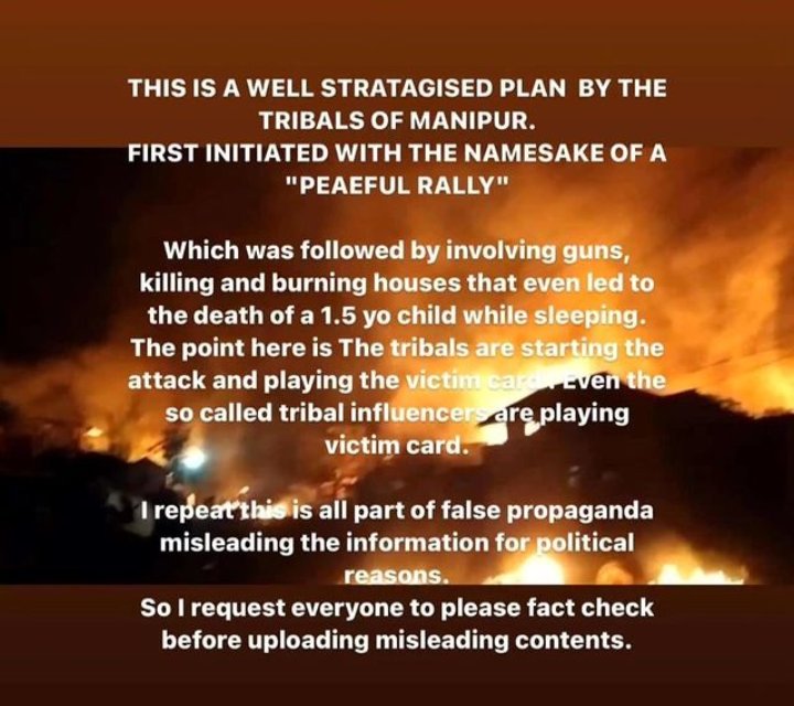 lanchenba_salm's tweet photo. #Those are Meitei(hindu) houses Burnt alive by Kuki 
(illegal immigrant from Myanmar)
#One and Half year old child has died inside the house while burning
#Many meitei women have been brutally #Raped openly in #Churachandpur by Kuki.
No Humanity at all
#manipurisburning 
#Manipur https://t.co/we55ViZQp7
