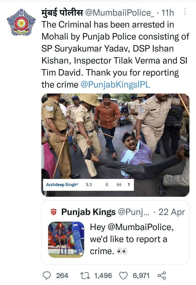 Imnikhere's tweet photo. @MumbaiPolice 
Masterclass
😂😂🙏🙏 https://t.co/rv1o6xbzBz