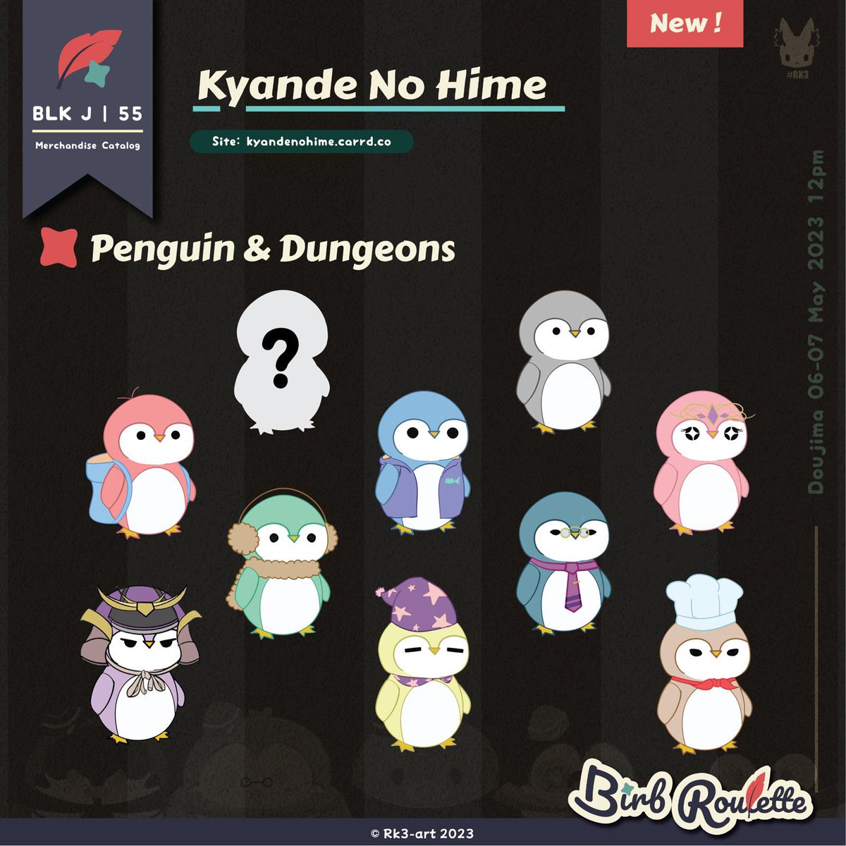 kyandenohime's tweet photo. Hamlo ٩(๑❛ᴗ❛๑)۶
Find us at @neotokyoproject 's Doujima'23 | 06-07 May! 😊 We are open from 12pm /11am respectively! 👀✨ See you there!!
Cr: @rk3art
.
.
.
.
.
#doujima2023 #sg #artistalley #newcircle #doujimaartistalley
#rk3art #birbroulette https://t.co/9eNmEpTLVX