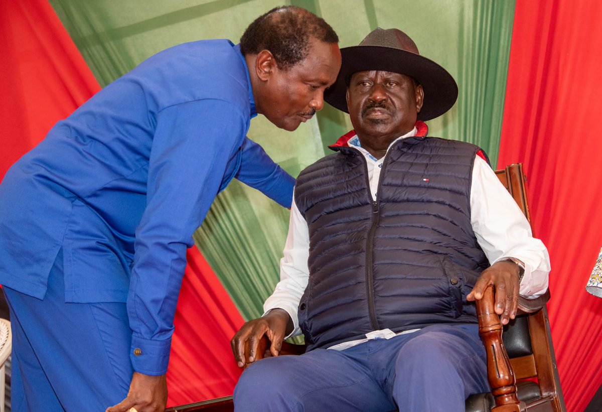 UDAPartyKe's tweet photo. Raila Odinga shocks Kenyans as he nominates Kalonzo Musyoka with responsibility to coordinate and supervise functions of the government. Wamejihapisha tena? 
https://t.co/3dZvSEN2Bg https://t.co/XiuBd5Isvn