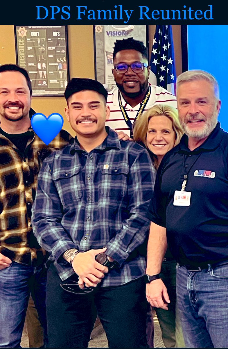 MFreemanvegas's tweet photo. .@CityOfLasVegas DPS Family reunites…

Once DPS Fam, always DPS Fam. 

My heart is full of gratitude💙 https://t.co/SzFeEZNxHf