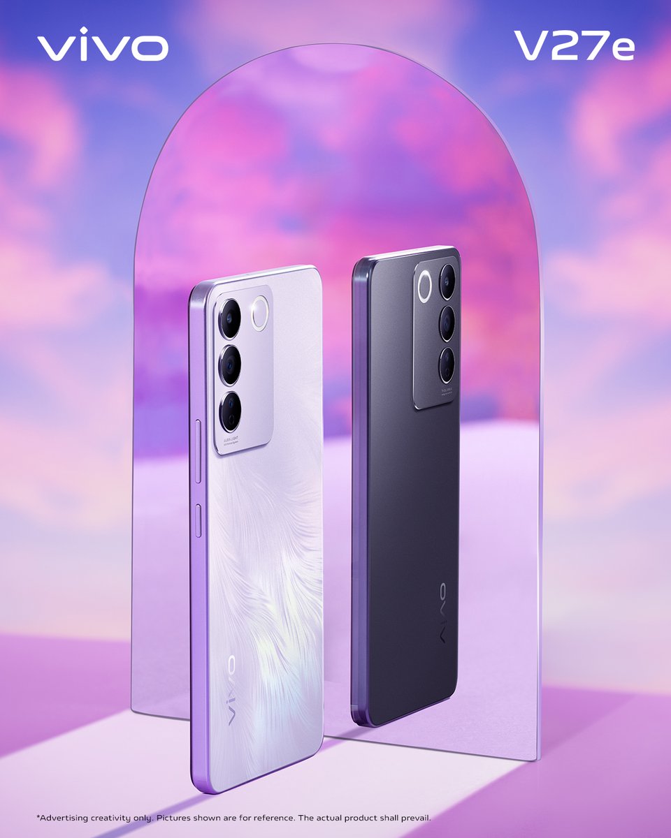 BangladeshVivo's tweet photo. Feel the color of creativity & class with the featheryπͺΆ appearance of vivo V27eπ
Learn more πhttps://t.co/JpL0EMnRkR #V27e #V27series #GlowingPortrait #LoveBangladesh #Lovevivo #vivoBangladesh π https://t.co/QV4HvHKBvG