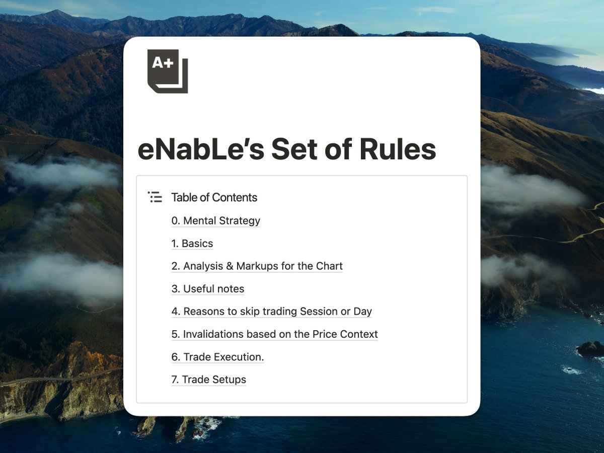 1/ Hey, there. Check out my trading rules

Thread 🧵
