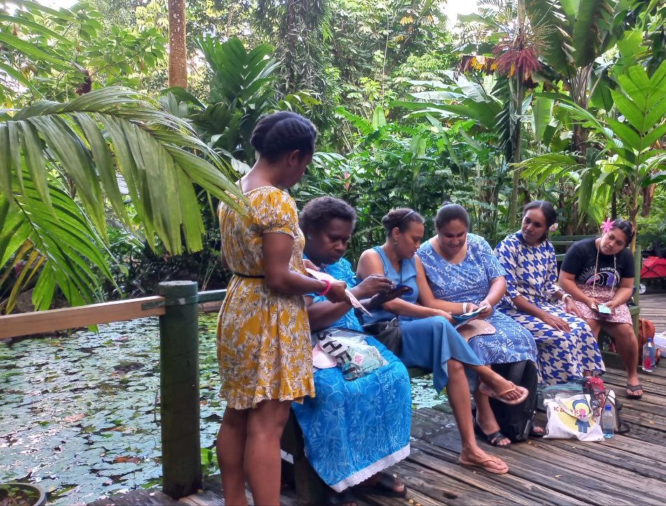 Feeling blessed in #Fiji in the presence of our #Pacific sisters who are working tirelessly in the #menstrualhealth sector.   Sharing ideas and uplifting one another  #askushow #healthybodies #healthylives #mammaslaef #Vanuatu