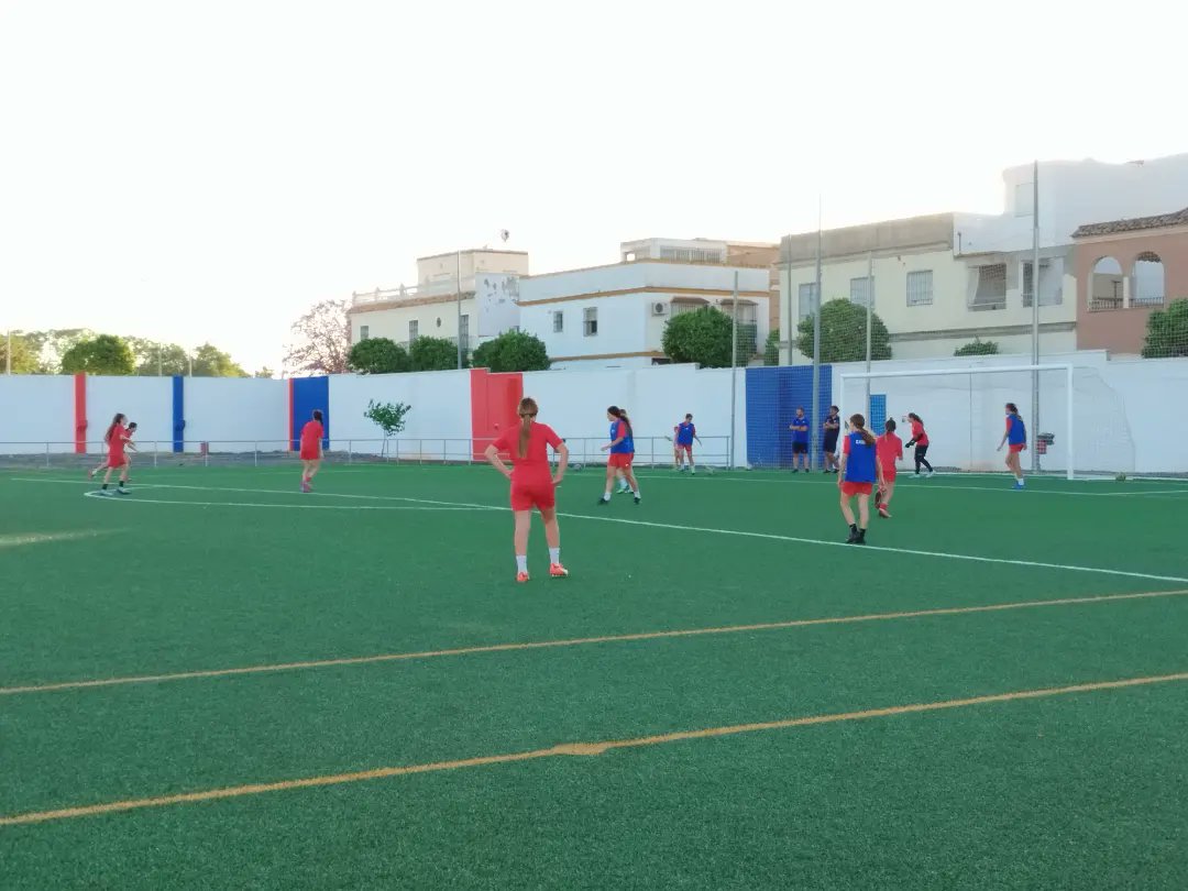 Retomamos entrenamientos preparando los partidos de este fin de semana