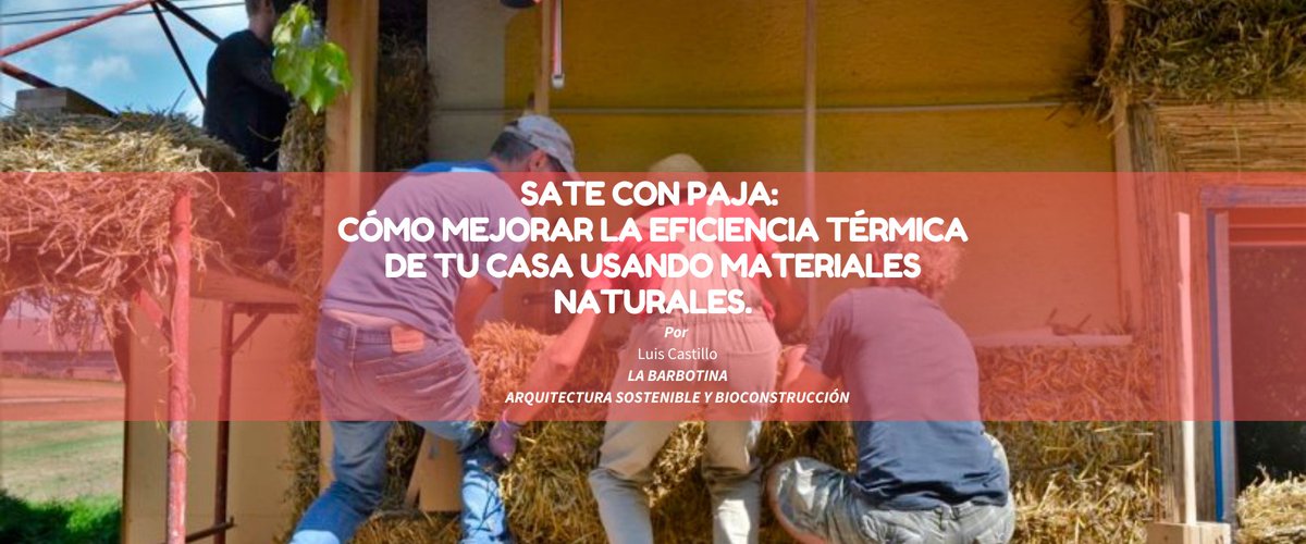 Maderayconstruc's tweet photo. 🔥SATE CON PAJA: CÓMO MEJORAR LA EFICIENCIA TÉRMICA DE TU CASA USANDO MATERIALES NATURALES.

👉https://t.co/MLMycxNTbv

“... SATE construido a partir de materiales naturales, ecológicos, resistentes y saludables.”
 
✏️@_labarbotina 

#maderayconstruccion #paja #SATEP #eficiencia https://t.co/Nbk6Zp8zgi