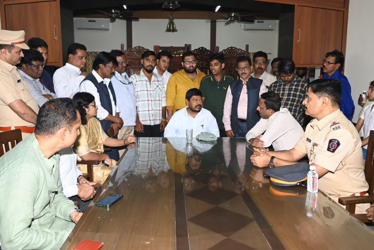 RishiCMali's tweet photo. १ मे २०२३ रोजी बोरीवली राष्ट्रीय उद्यान ईथे वन्य प्राणी पँथर दत्तक कालावधी वाढविणे कार्यक्रम आयोजित करण्यात आला होता, रिपब्लिकन पार्टी ऑफ़ इंडिया चे अध्यक्ष श्री रामदास आठवले जी यांनी उपस्थिति देऊन कार्यक्रमाची शोभा वाढवली.

#RepublicanPartyOfIndia https://t.co/hCoUic5Q6F