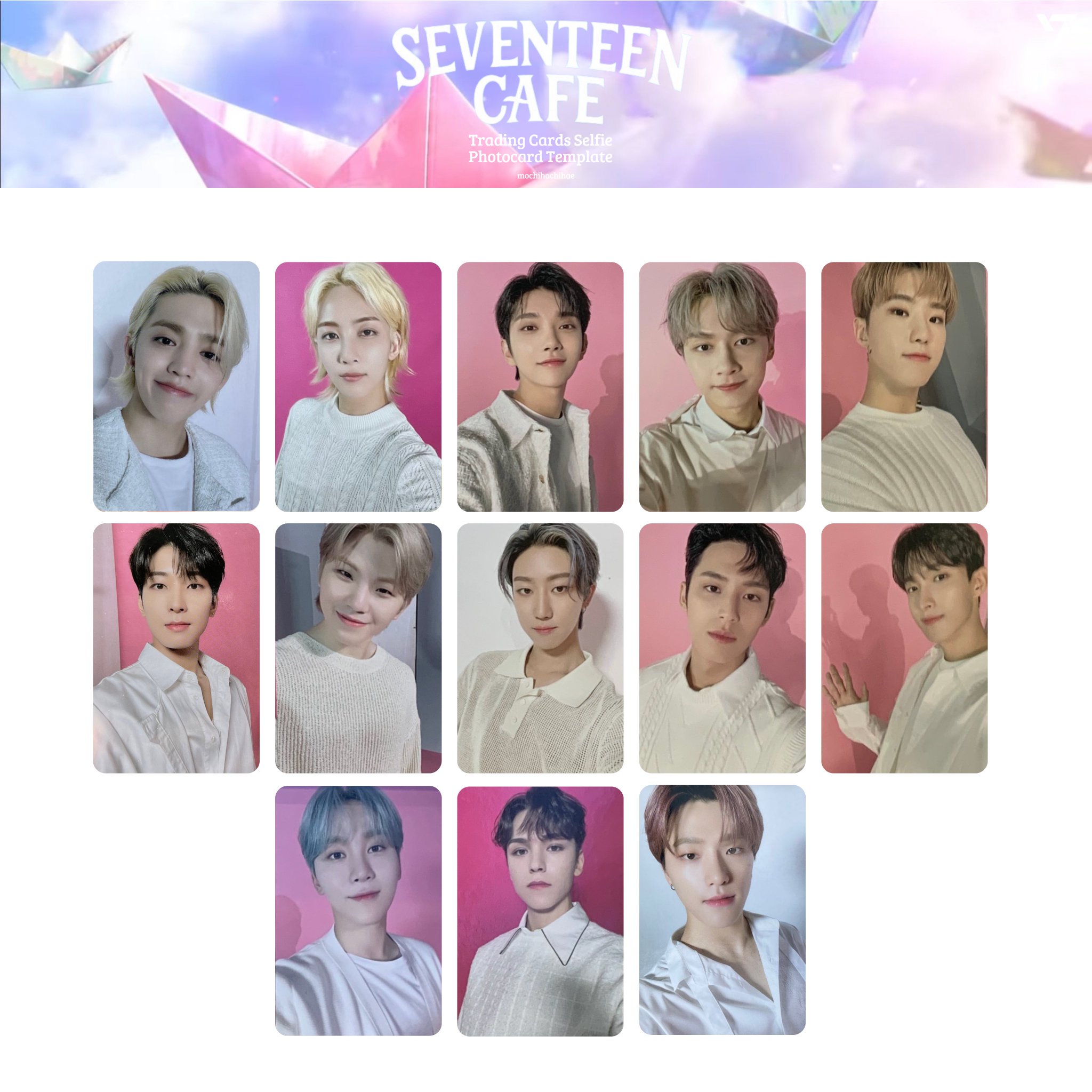 seventeen cafe in seoul トレイ＆テーブルマットセット seventeen cafe in seoul トレイ＆テーブルマットセット