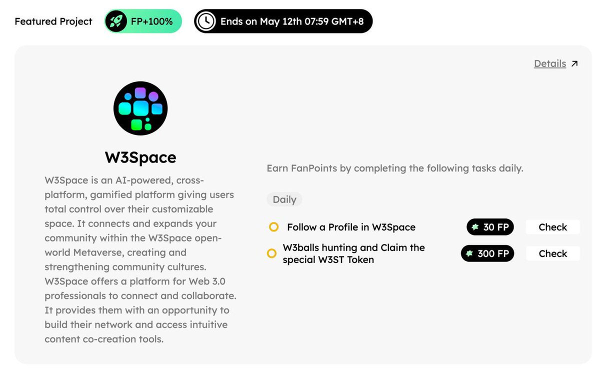 B3ingAI (@b3ingai) on Twitter photo We are excited to join the <a href="/CyberConnectHQ/">(Deprecated) CyberConnect</a>
Fanclub! Now you’ll be able to win FanPoints in W3Space by completing related daily tasks!
⛓️Link in: link3.to/cyberconnect/f…
We're also calling more Projects and Communities to onboard.
⬇️Check details:tinyurl.com/W3Cyber We are excited to join the <a href="/CyberConnectHQ/">(Deprecated) CyberConnect</a>
Fanclub! Now you’ll be able to win FanPoints in W3Space by completing related daily tasks!
⛓️Link in: link3.to/cyberconnect/f…
We're also calling more Projects and Communities to onboard.
⬇️Check details:tinyurl.com/W3Cyber