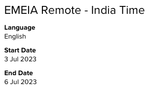 amaranthineTech's tweet photo. Announcing the next Jamf 200 class for the Indian time zone
3-6 July 2023
To register visit: https://t.co/a4N8m5EZlD
#jamf #jamf200 #jamftraining #jamfcertifiedtech https://t.co/4qXa5eTmUQ