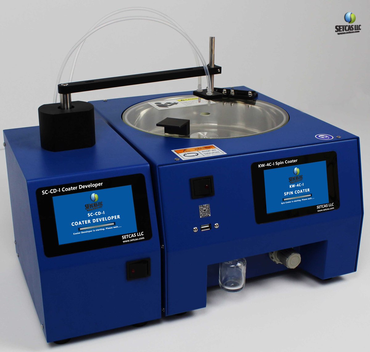 SETCASLLC's tweet image. KW-4C-I spin coater and developer