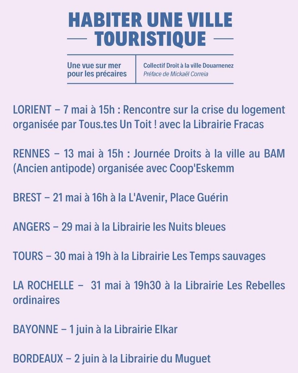 La tournée de rencontre autour du livre continue 🙏
@LorientTUT @ed_ducommun @tempssauvages @elkar