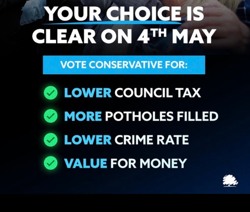Good luck to all our candidates  across W.Midlands today, all of whom have worked hard and will be effective community champions once elected!
#VoteConservative 
✅Lower Taxes
✅Safer Communities 
✅More Potholes Filled 
✅Value for Money